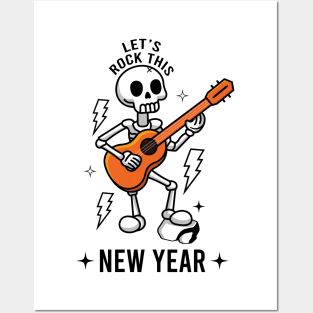 Let's Rock This New Year Posters and Art